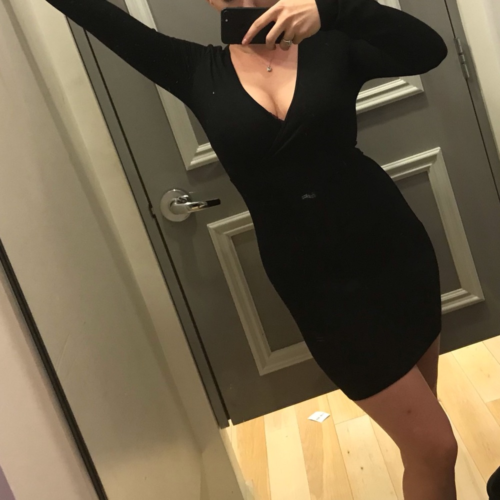NWT Forever 21 Stretchy Little Black Dress